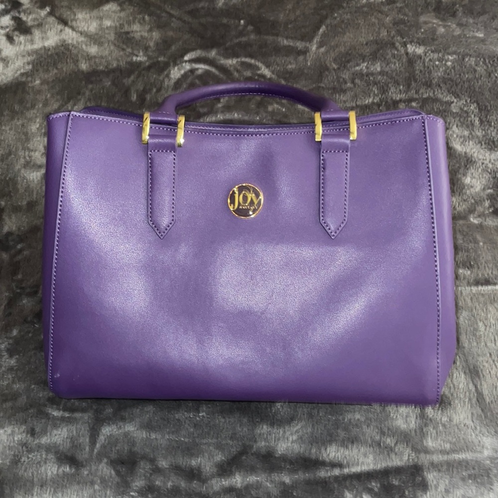 Purple Joy Mangano Purse